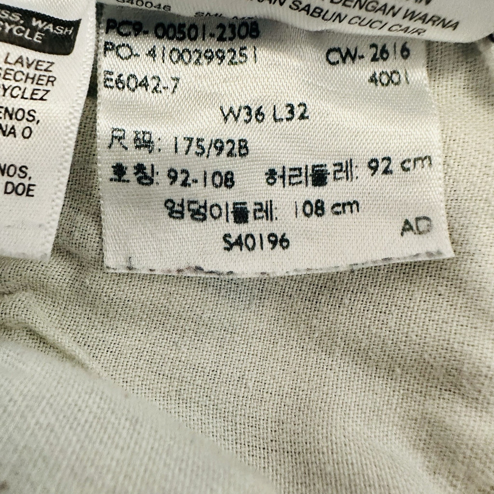 Levi's 501 Men Jeans 36W 32L Button Fly Blue Denim Mexico Measures 36W 30L - Picture 8 of 8